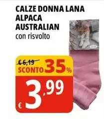 Australian - Calze Donna Lana Alpaca