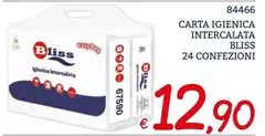 Bliss - Carta Igienica Intercalata 24 Confezioni