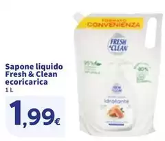 Fresh & Clean - Sapone Liquido Ecoricarica