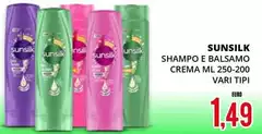 Sunsilk - Shampo E Balsamo Crema