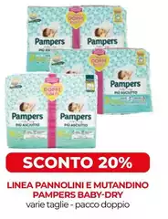 Pampers - Linea Pannolini E Mutandino Baby-Dry Pampers - Linea Pannolini E Mutandino Baby-Dry