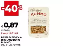 Rummo - Pasta Di Semola Di Grano Duro