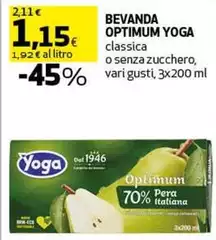 Yoga - Bevanda Optimum Yoga - Bevanda Optimum