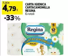 Regina - Carta Igienica Cartacamomilla