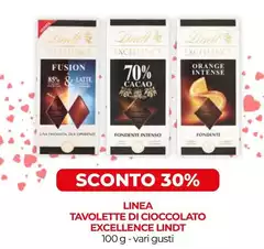 Lindt - Linea Tavolette Di Cioccolato Excellence