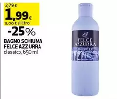 Felce Azzurra - Bagno Schiuma Felce Azzurra - Bagno Schiuma