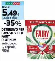 Fairy - Detersivo Per Lavastoviglie Platinum