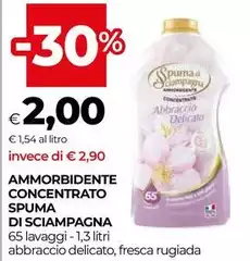 Spuma di Sciampagna - Ammorbidente Concentrato