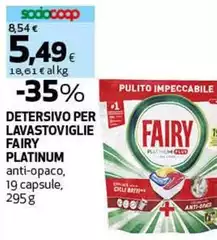 Fairy - Detersivo Per Lavastoviglie Platinum