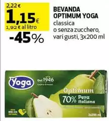 Yoga - Bevanda Optimum Yoga - Bevanda Optimum