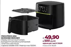 Bergner - Friggitrice Aria BGS1032BK