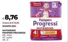 Pampers - Mutandino Progressi