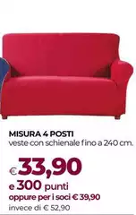 Misura -  4 Posti