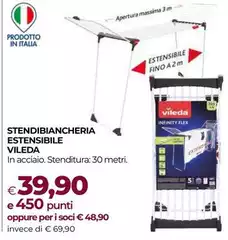 Vileda - Stendibiancheria Estensibili