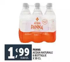 Acqua panna - Acqua Naturale 6 Bottiglie