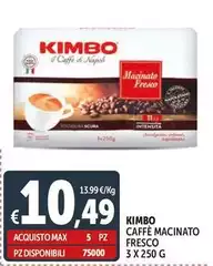 Kimbo - Caffè Macinato Fresco