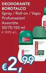 Borotalco - Deodorante