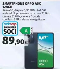 Oppo - Smartphone A5X 128GB