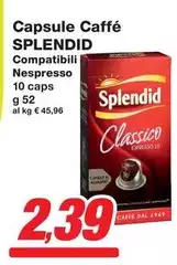 Splendid - Capsule Caffé