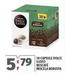 Nescafé - Capsule Dolce Gusto Miscela Robusta