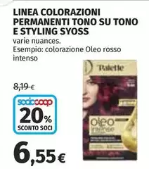 Syoss - Linea Colorazioni Permanenti Su Tono E Styling