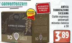 Antica Torrefazione Siciliana - Cialde Espresso Universali Miscela Classica