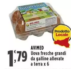 Avimed - Uova Fresche Grandi Da Galline Allevate A Terra