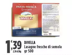 Divella - Lasagne Fresche Di Semola Divella - Lasagne Fresche Di Semola