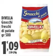 Divella - Gnocchi Freschi Di Patate Divella - Gnocchi Freschi Di Patate