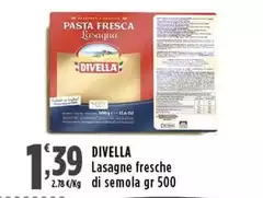Divella - Lasagne Fresche Di Semola Divella - Lasagne Fresche Di Semola