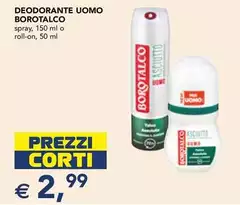 Borotalco - Deodorante Uomo