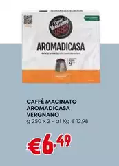 Vergnano - Caffè Macinato Aromadicasa Vergnano - Caffè Macinato Aromadicasa
