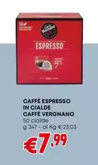 Espresso - Caffè  In Cialde Caffè Vergnano