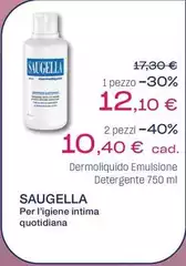 Saugella - Dermoliquido Emulasione Detergente Saugella - Dermoliquido Emulasione Detergente