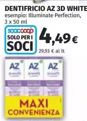 Az - Dentifricio 3D White