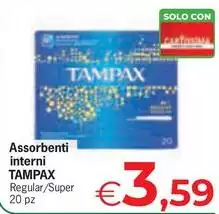 Tampax - Assorbenti Interni