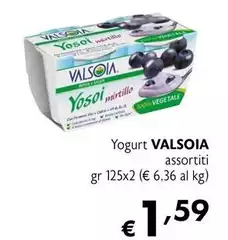 Valsoia - Yogurt Valsoia - Yogurt