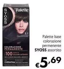 Syoss - Palette Base Colorazione Permenente Syoss - Palette Base Colorazione Permenente