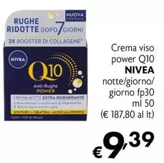 Nivea - Crema Viso Power Q10 Notte/Giorno/Giorno Fp30