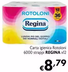 Regina - Carta Igienica Rotoloni 