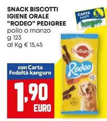 Pedigree - Snack Biscotti Igiene Oralem "Rodeo"
