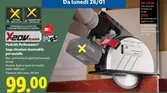 Parkside Performance - Sega Circolare Ricaricabile Per Metallo