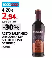 De nigris - Aceto Balsamico Di Modena IGP Gusto Deciso
