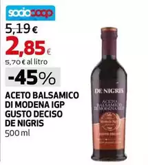 De nigris - Aceto Balsamico Di Modena IGP Gusto Deciso