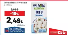 Valsoia - Tofu Naturale Valsoia - Tofu Naturale