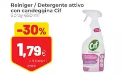 Cif - Detergente Attivo Con Candeggina