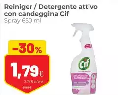 Cif - Detergente Attivo Con Candeggina