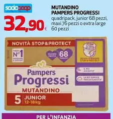 Pampers - Mutandino Progressi Pampers - Mutandino Progressi