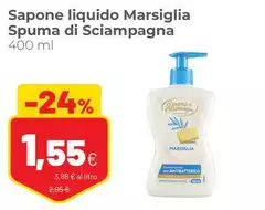 Spuma di Sciampagna - Sapone Liquido Marsiglia
