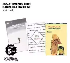 Assortimento Libri Narrativa D'Autore